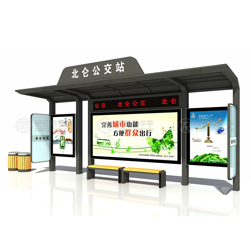 候車(chē)亭站臺(tái)功能定制，打造人性化公共交通空間